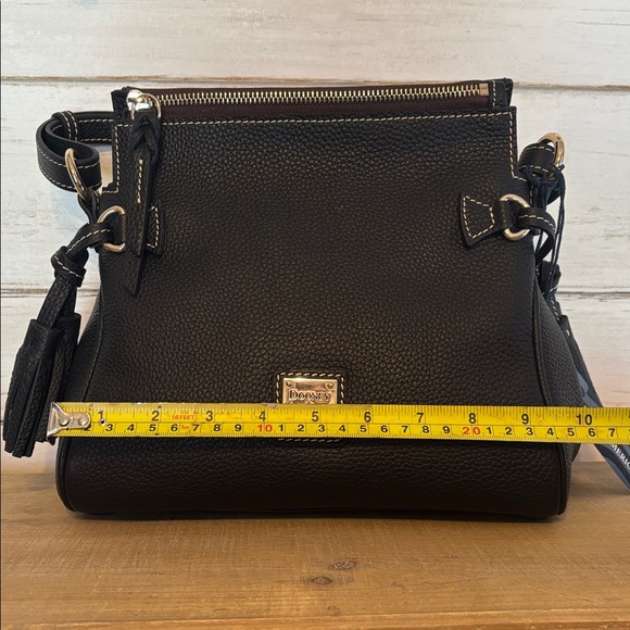 Dooney & Bourke Black Tassel Shoulder Bag - Picture 13 of 13